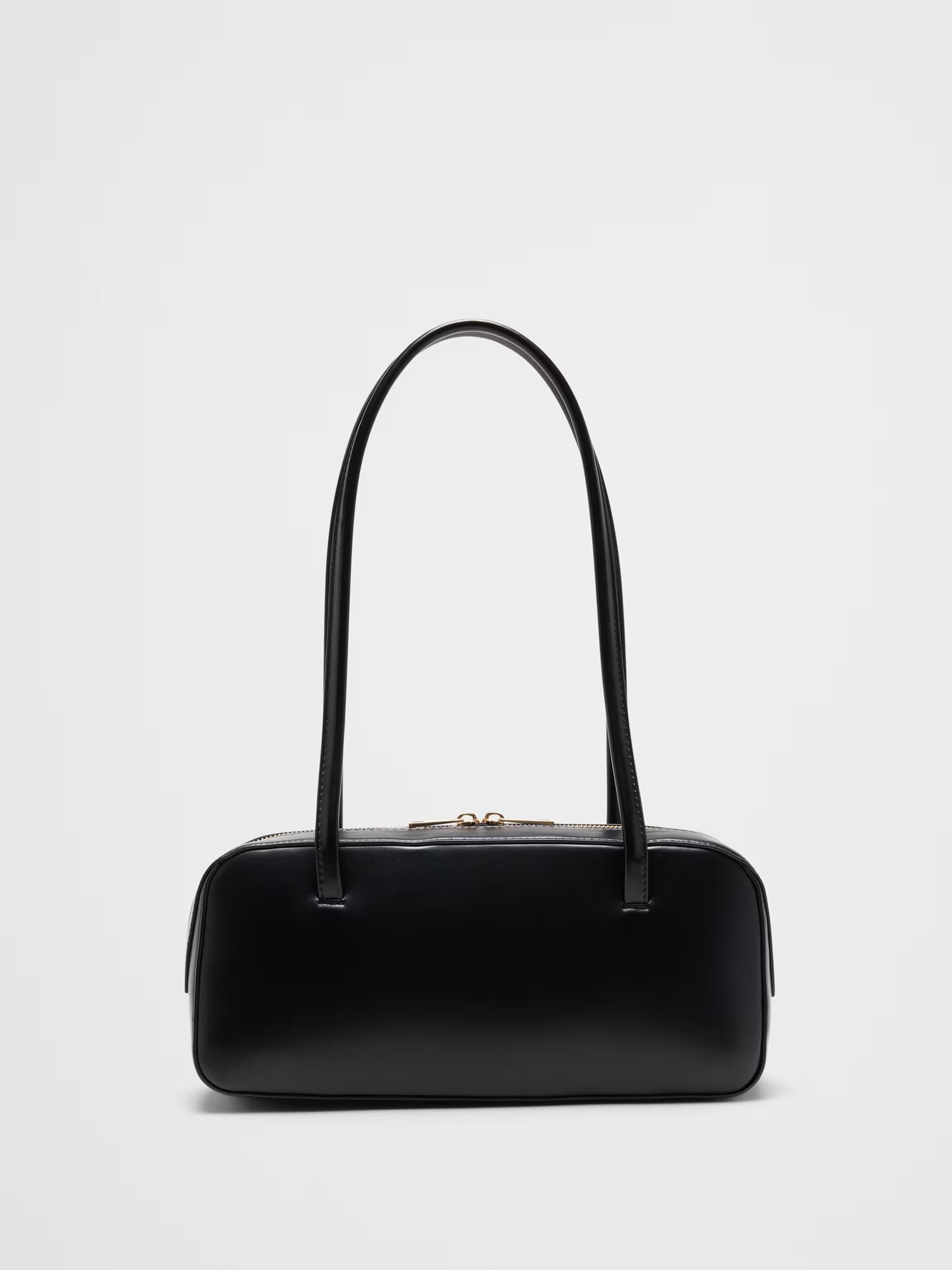 Vegan Leather East West Top Handle Bag