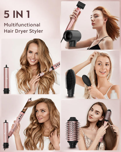 Luxurious 5-in-1 Hair Styler