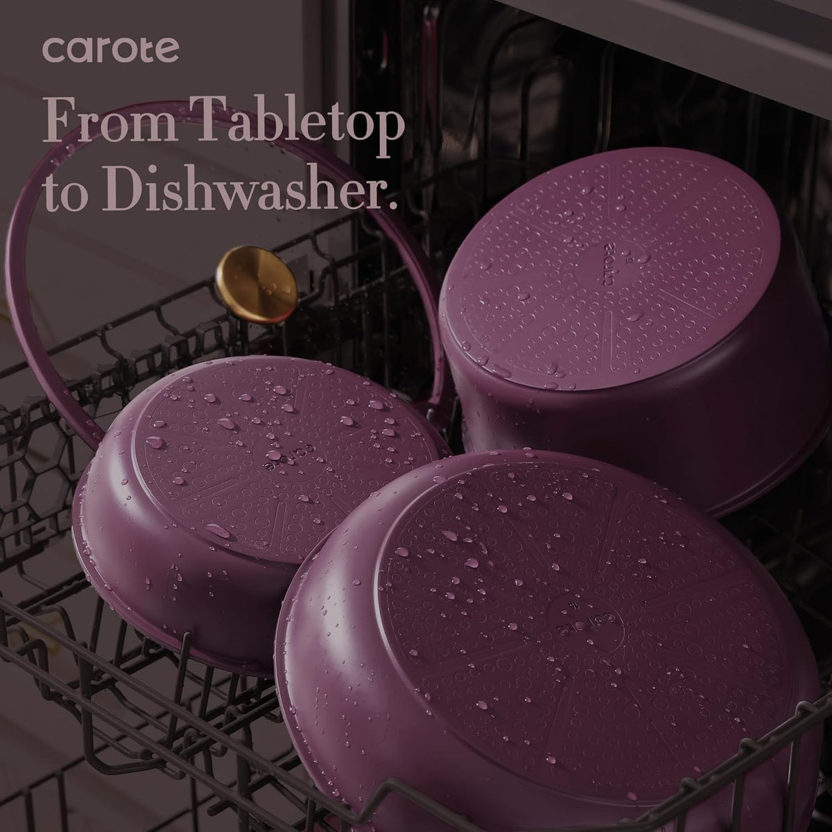 Premium Space-Saving Nonstick Cookware Set