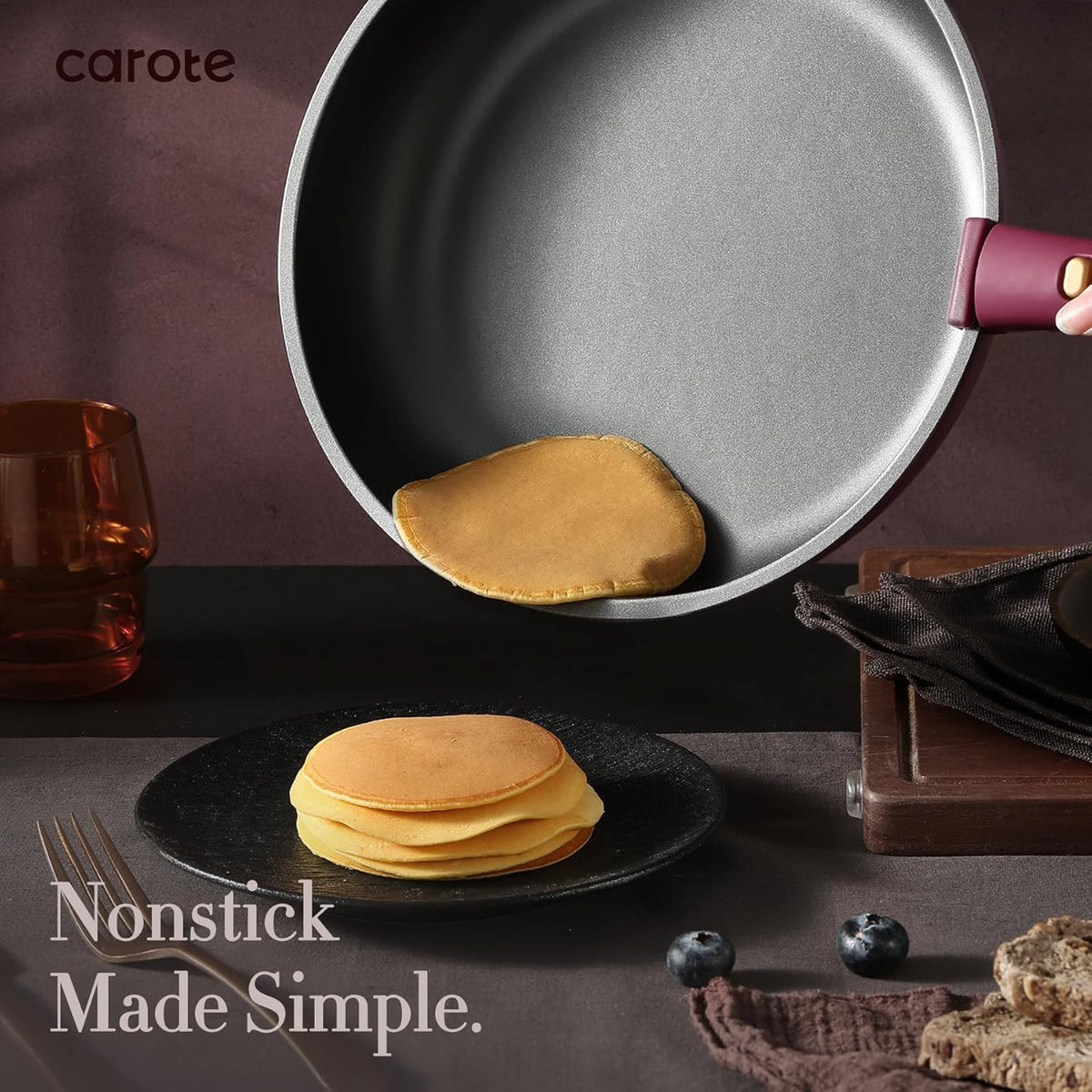 Premium Space-Saving Nonstick Cookware Set