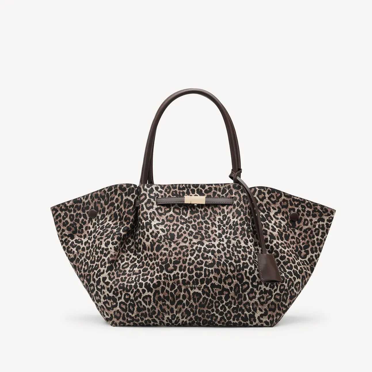 NEWBELLA Marella Top Handle Tote Bags - Elegant PU Leather Tote with Detachable Charm & Magnetic Closure System for Everyday Use 23.6" x 12.6" x 5.5" x 11"